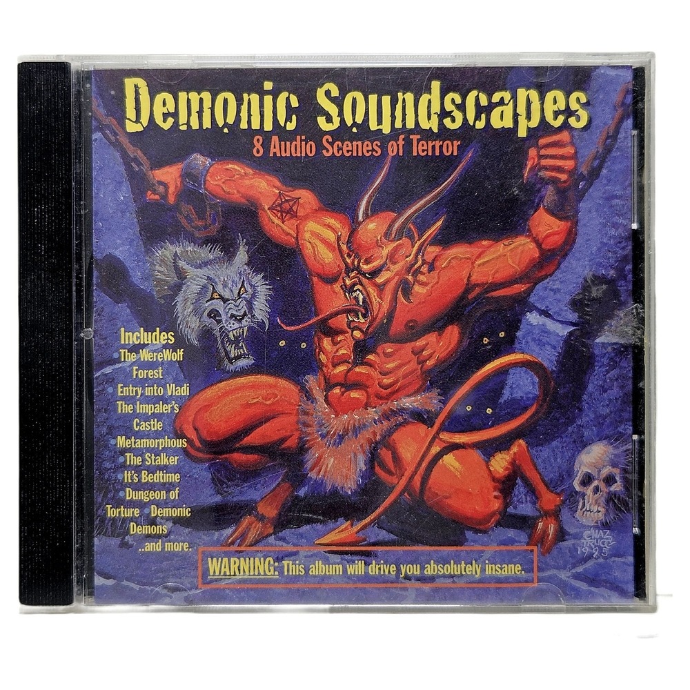 Demonic Soundscapes Audio Scenes Of Terror CD 1994 Orchard Lane Music Horror